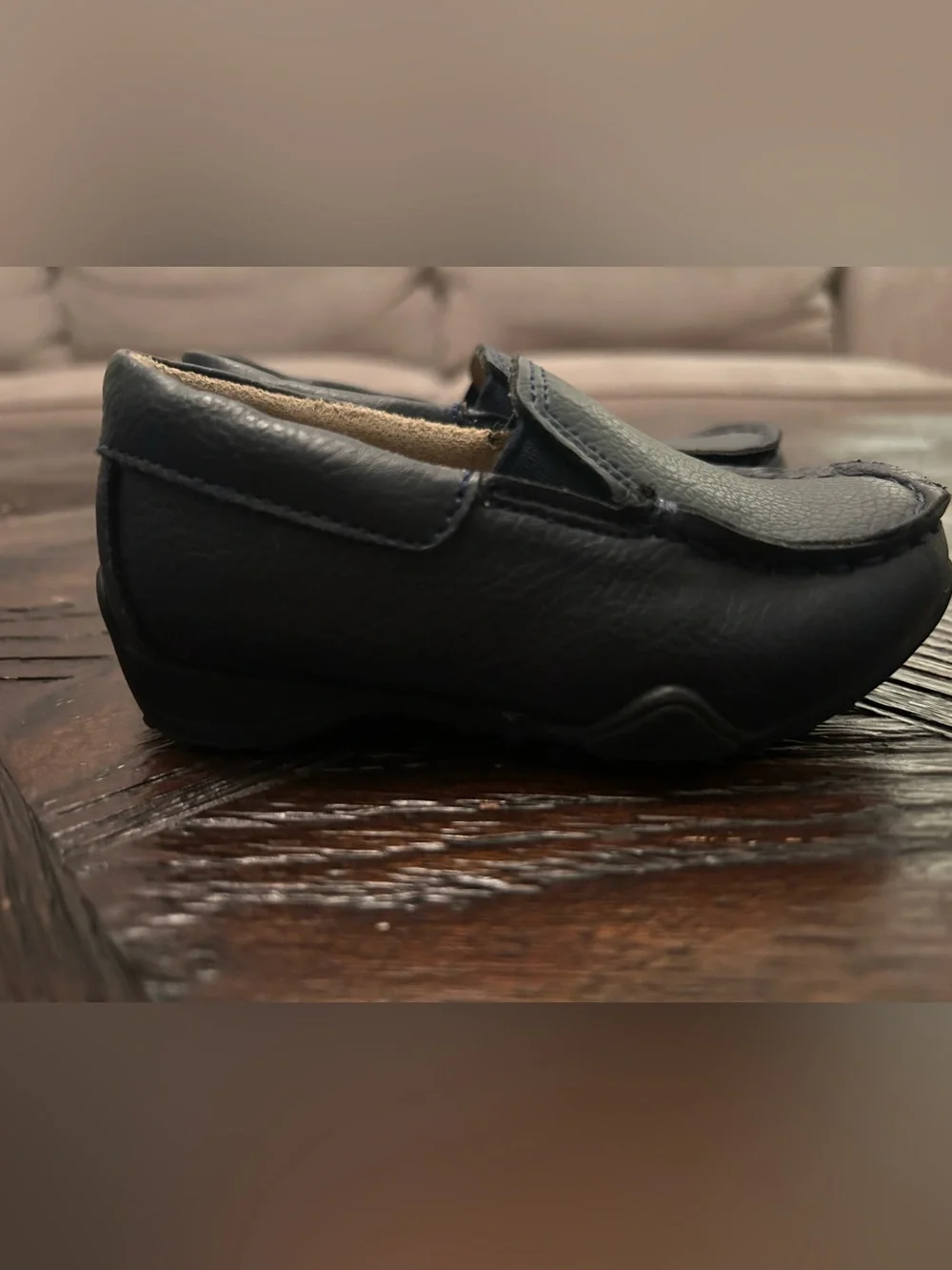 The Children's Place Navy Boys Slip-On Loafers